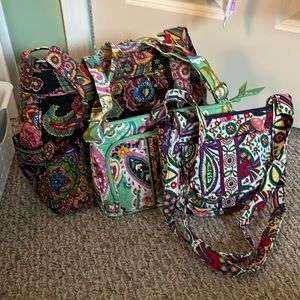 Lot of three Vera Bradley bags